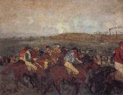 Gentlemen-s Race Edgar Degas